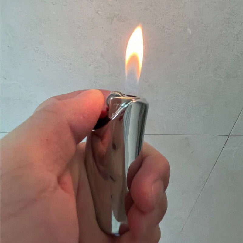 Chrome Mirror Lighter Case
