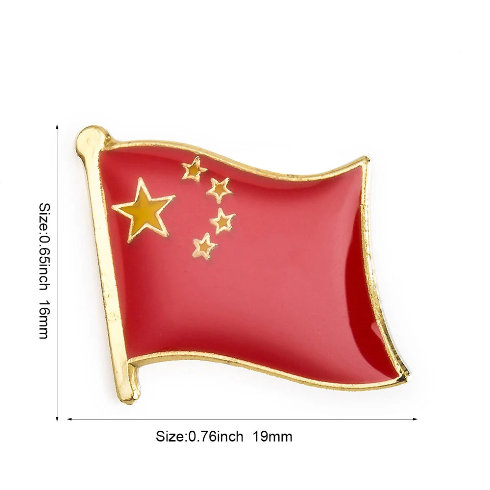 Countries Flag Lapel Pin