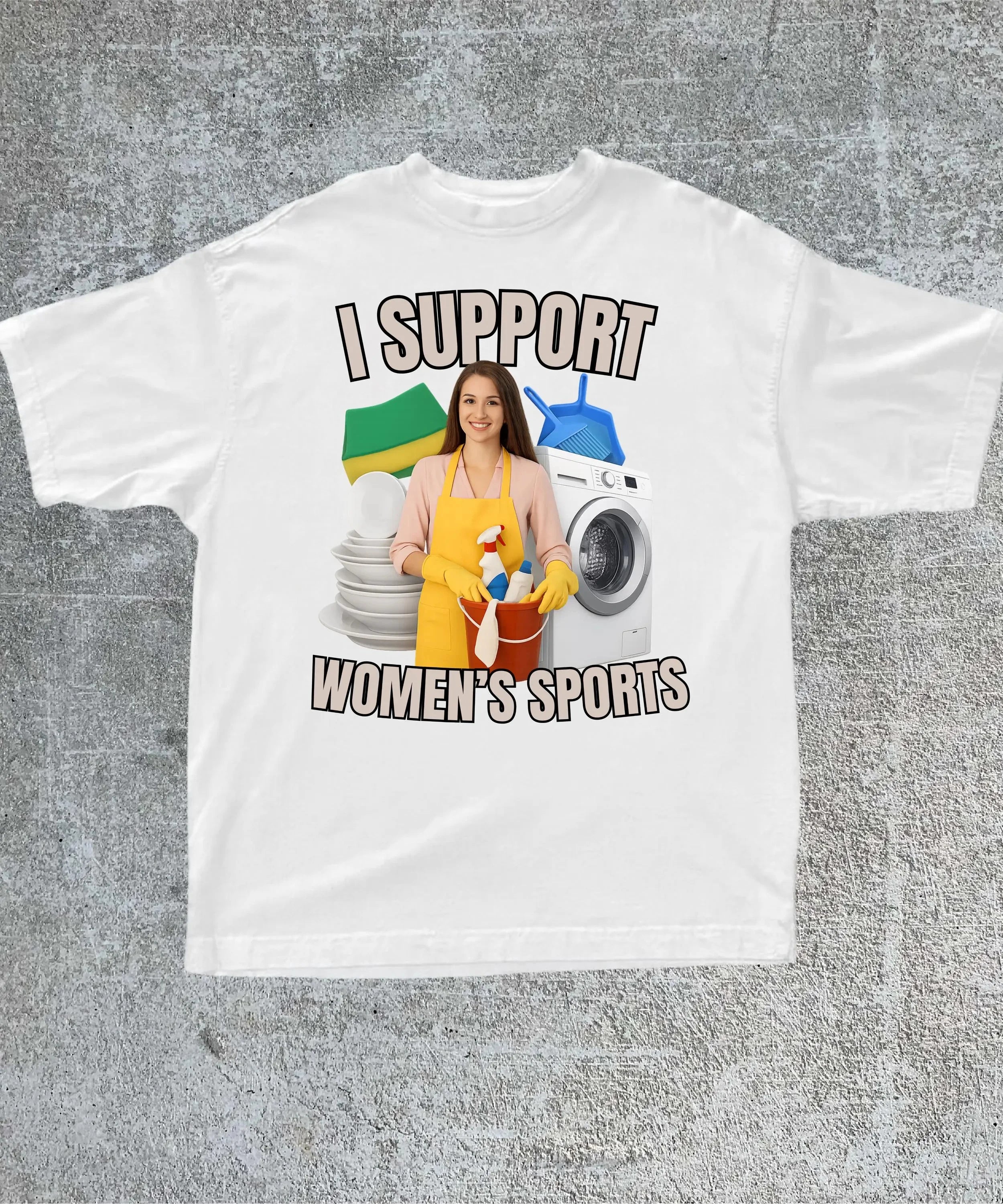 I Support Women's Sports Tee