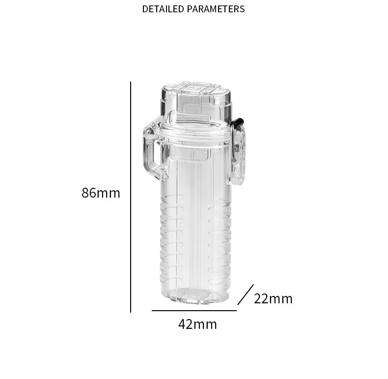 Waterproof Lighter Cigarette Case