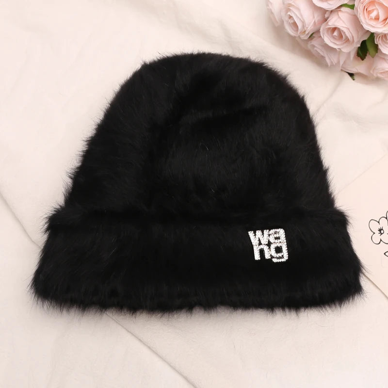 Rabbit Fur Beanies
