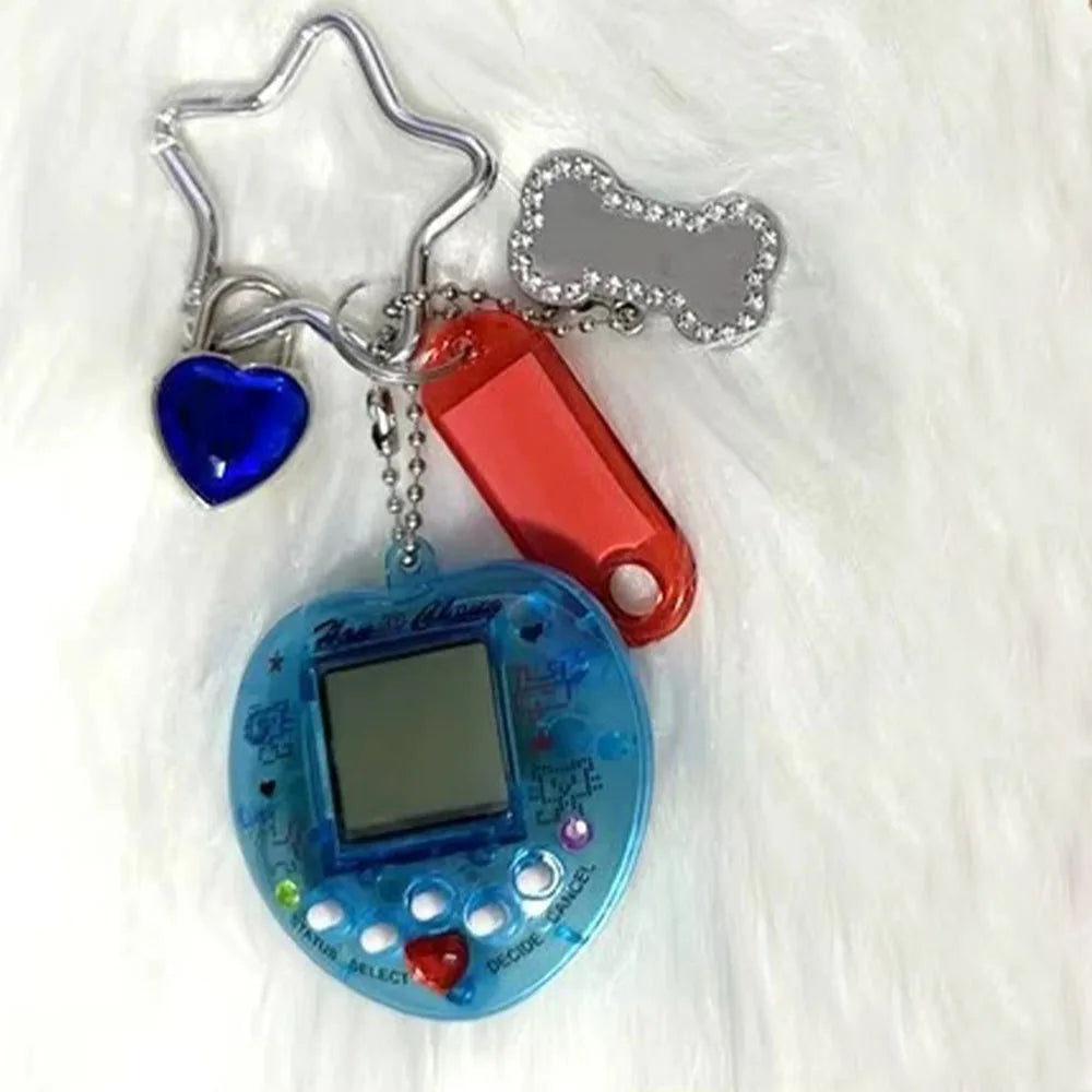 Tamagachi Charm Keychain