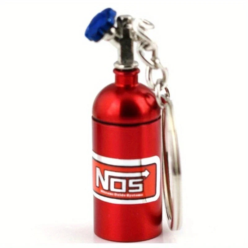 Nitrogen Bottle NOS Keychain