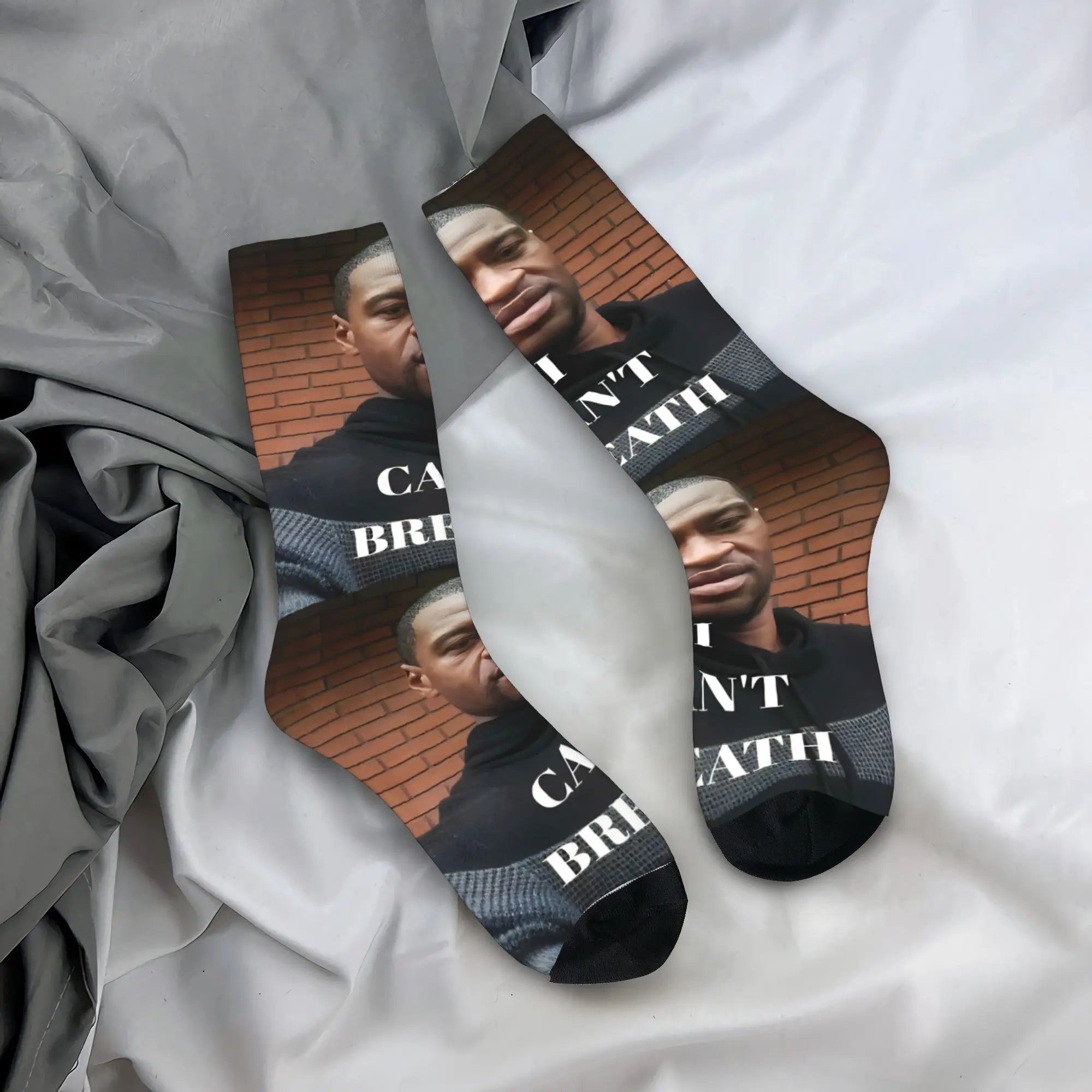 I Cant Breathe Socks