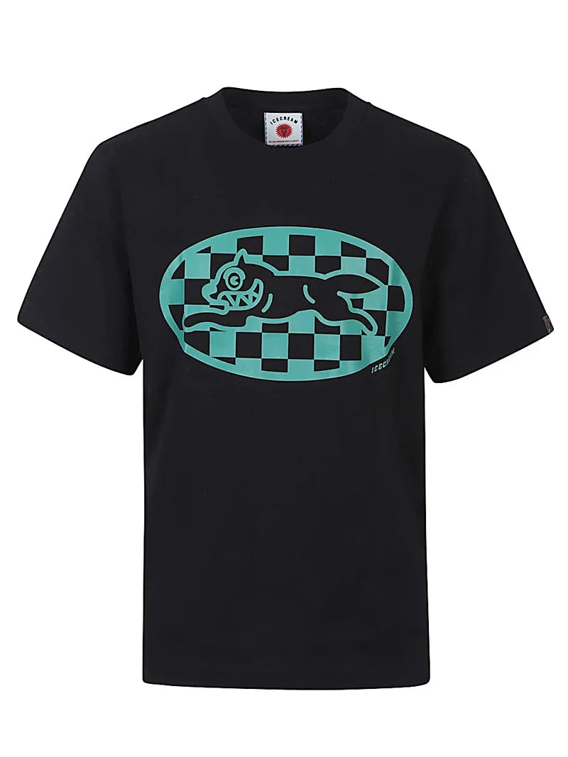 ICECREAM Tshirt Green Camouflage Tee