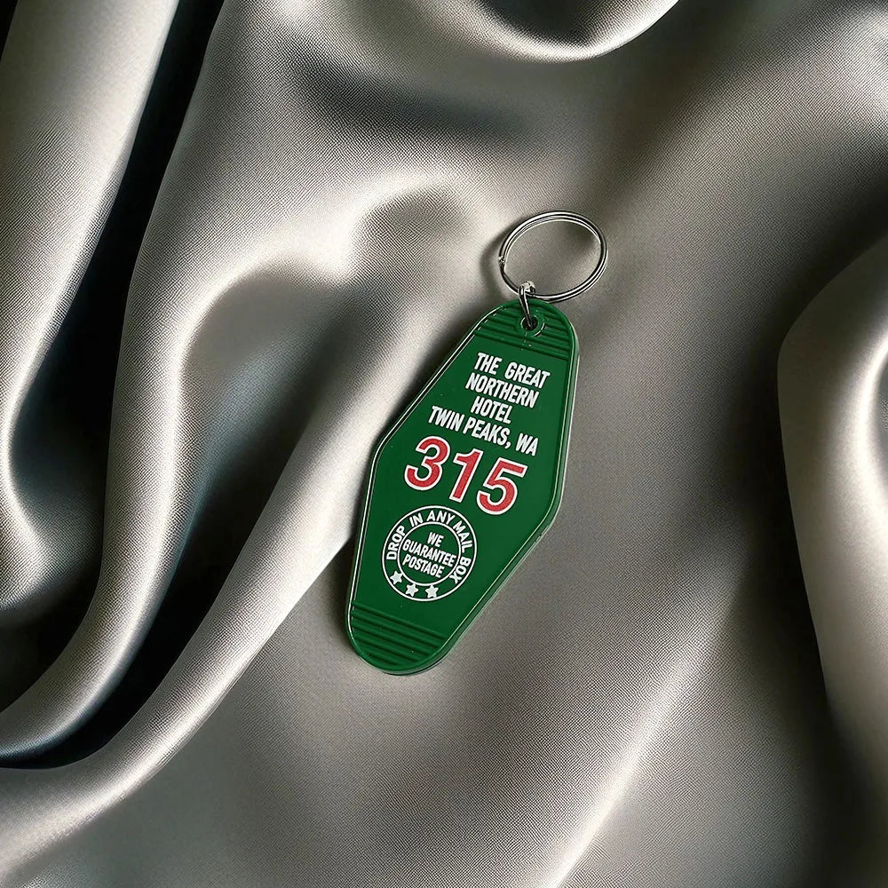 The Great Northern Hotel Twin Peaks Room 315 Keychain
