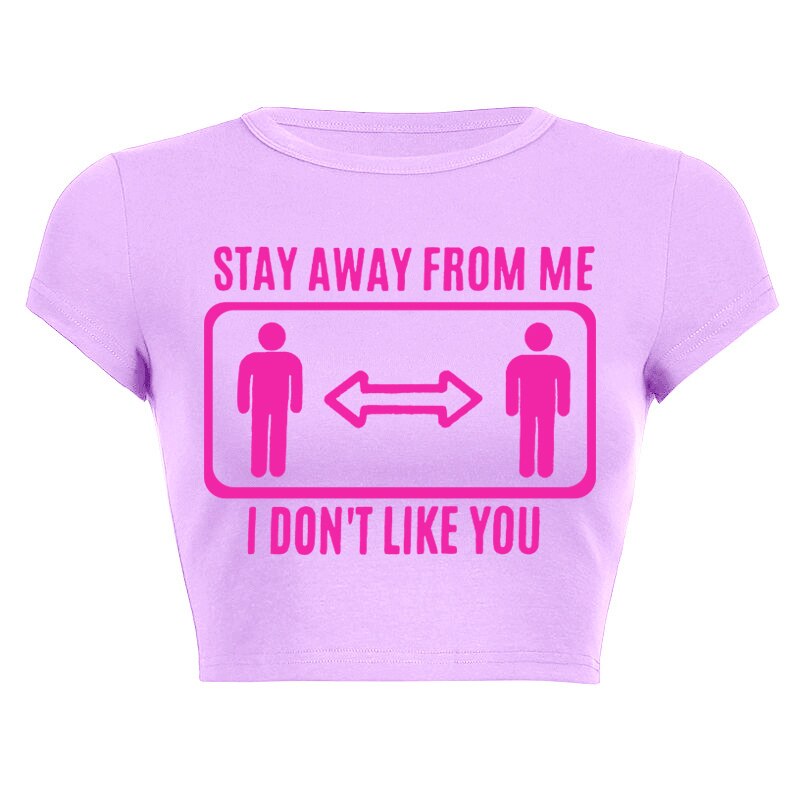 Stay Away From Me Top