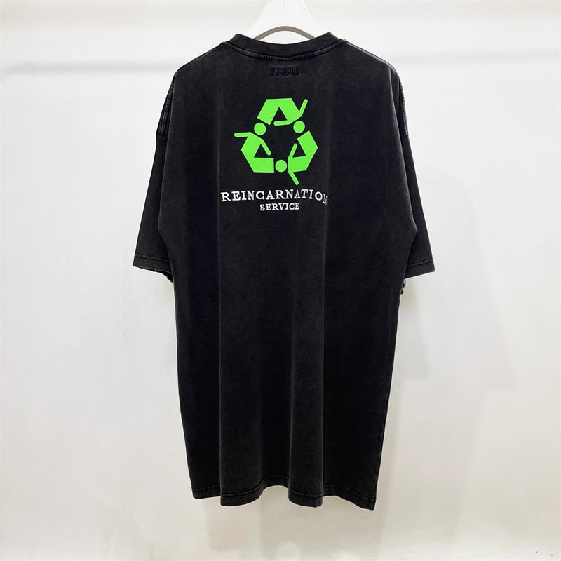 I'm Not Doing Shit Today Oversized Embroidery Tee