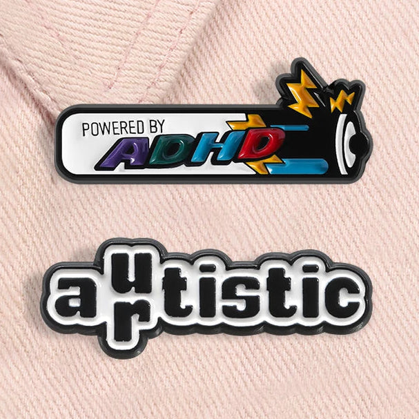 Autistic Artistic Enamel Pin