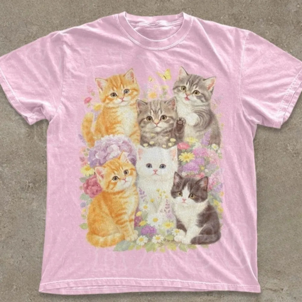 Kitten Family Tee