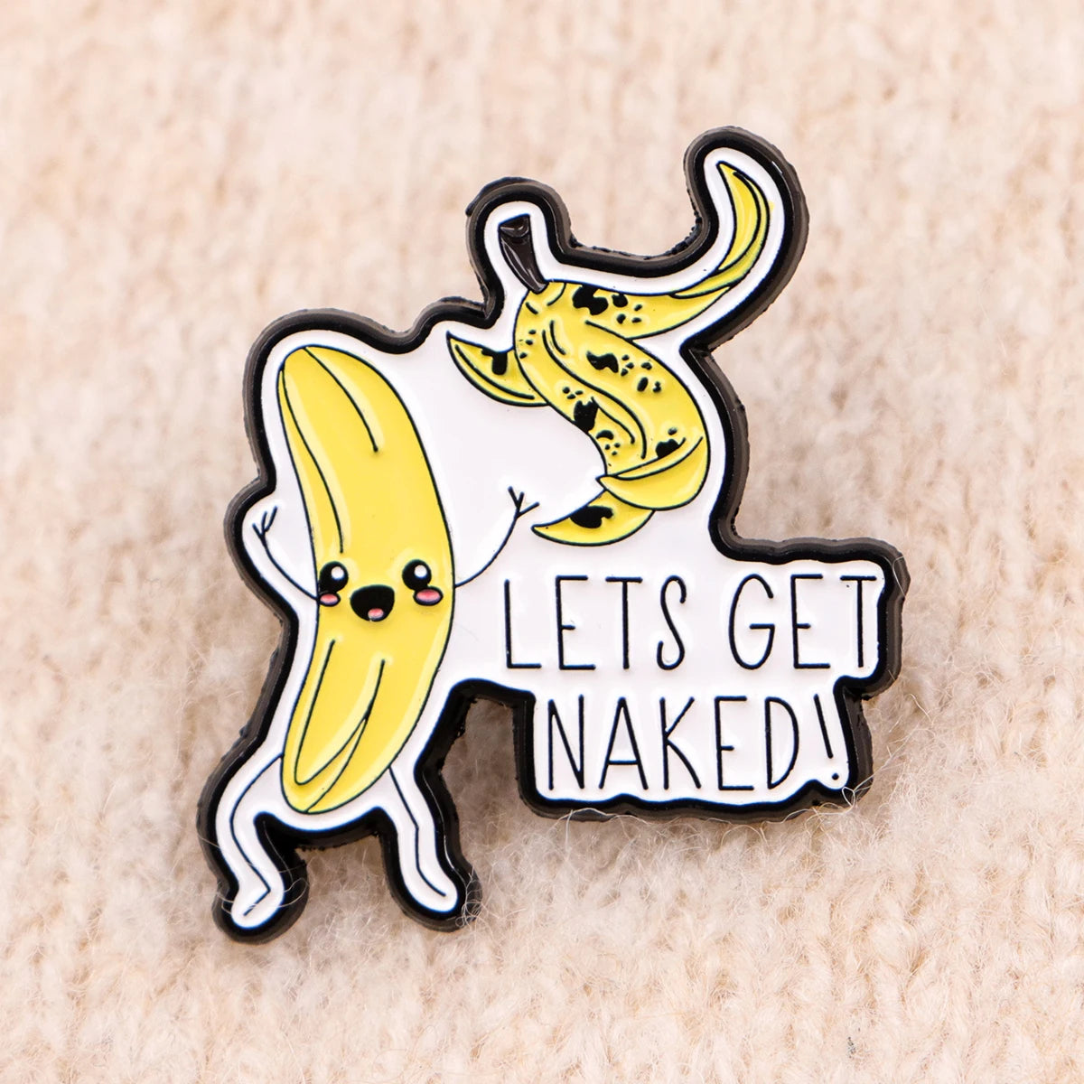 Banana Enamel Pins