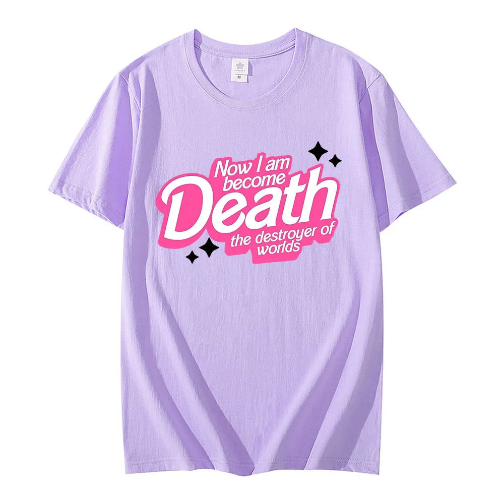 Now I Am Become Death The Destroyer of Worlds Barbie Tee