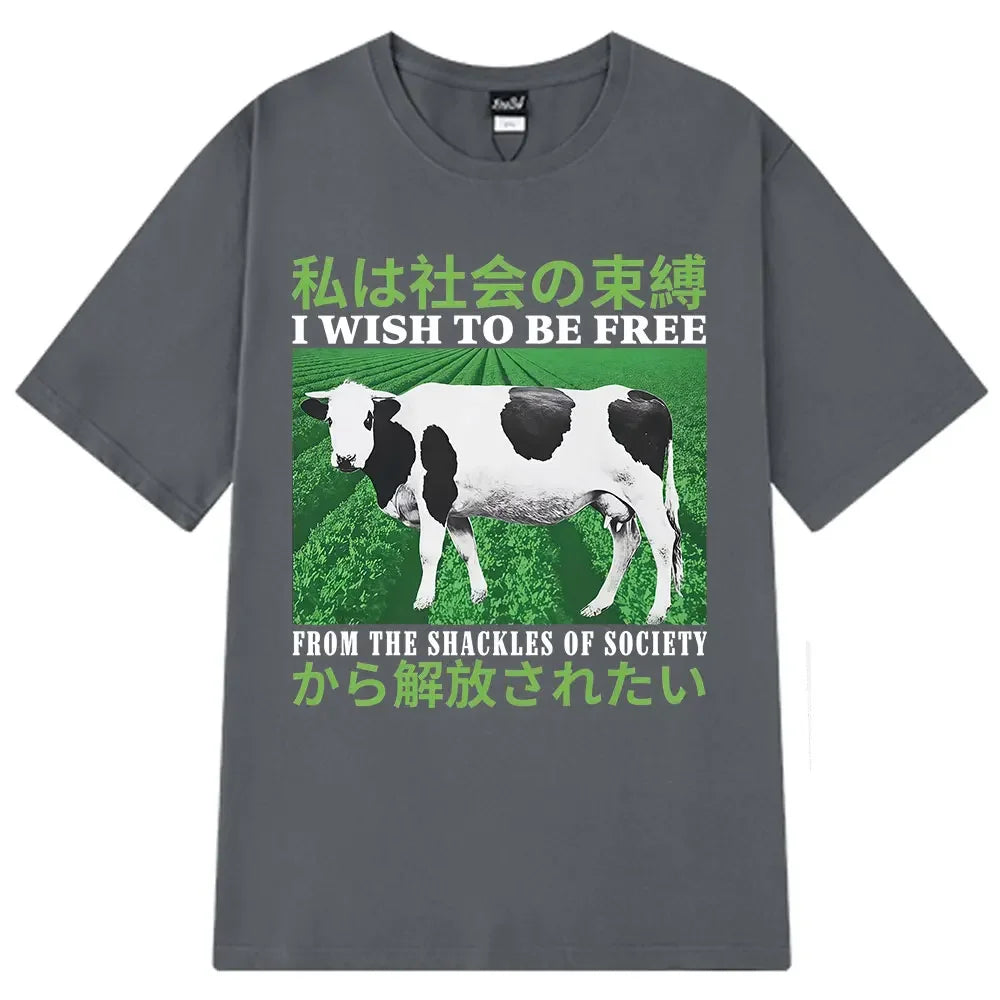 I Wish To Be Free From The Shackles of Society Tee