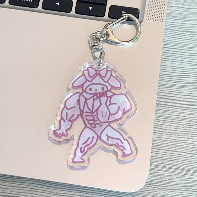 Buff Hello Kitty Keychain