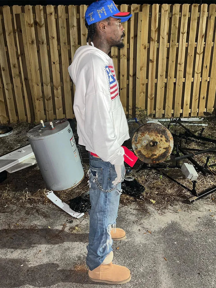 USA Zip Up Hoodie