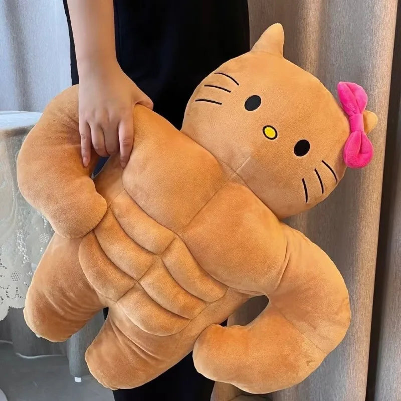 30cm Muscles Hello Kitty Plush Toy