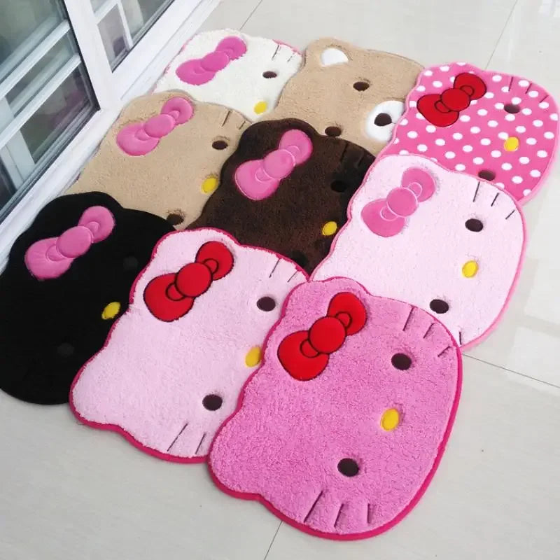 50-60cm Extra Large Fluffy Hello Kitty Rug