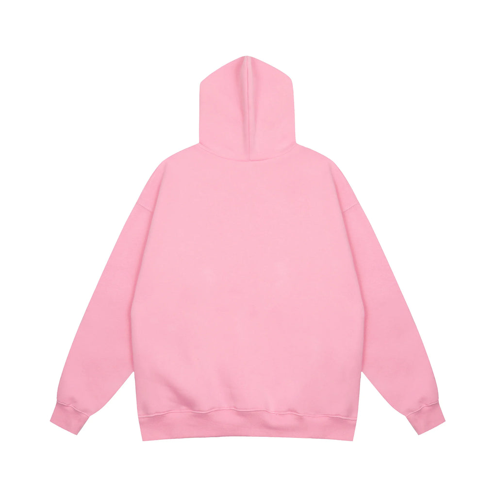 Ye Must Be Born Again Puff Print Oversized Hoodie