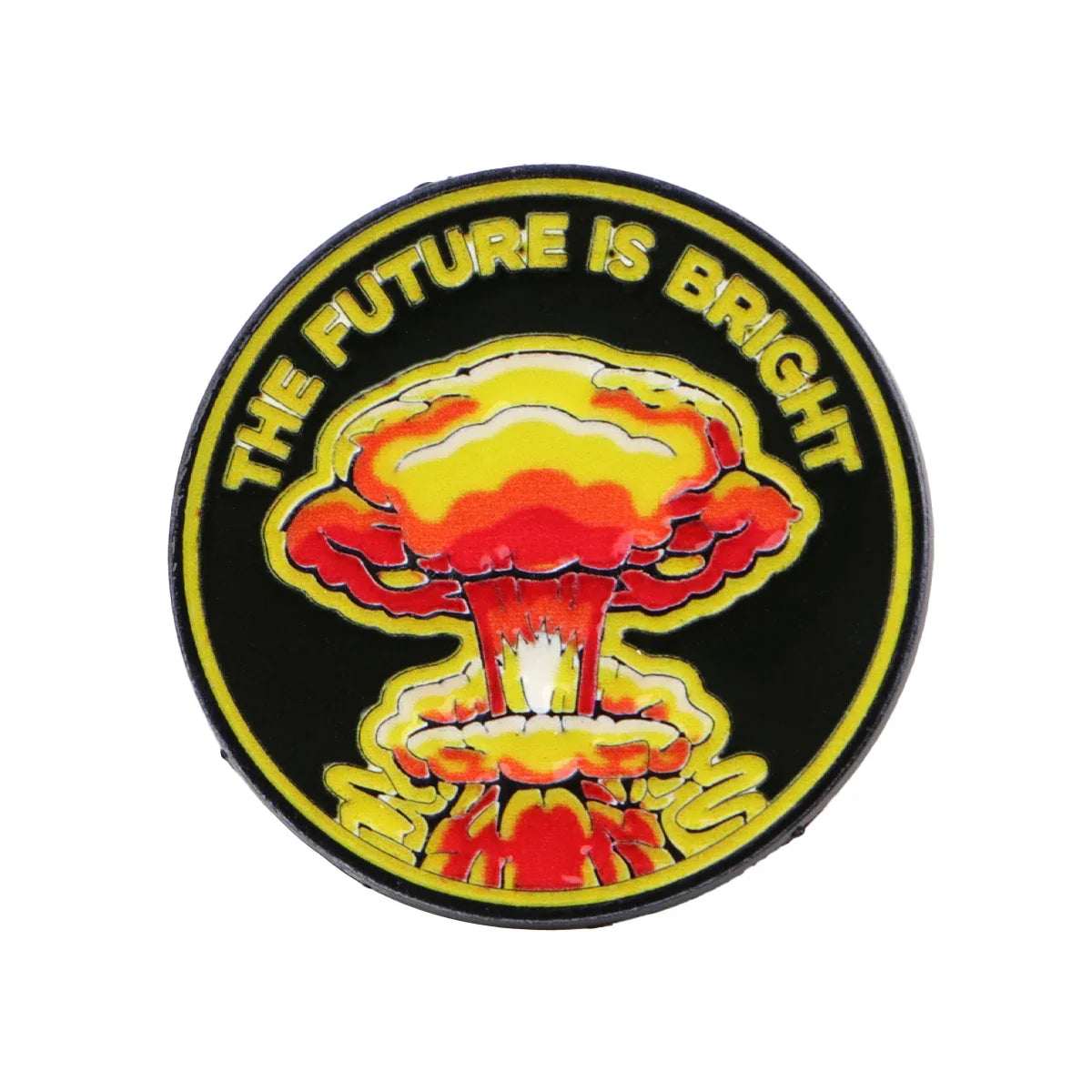 The Future is Bright Enamel Pin