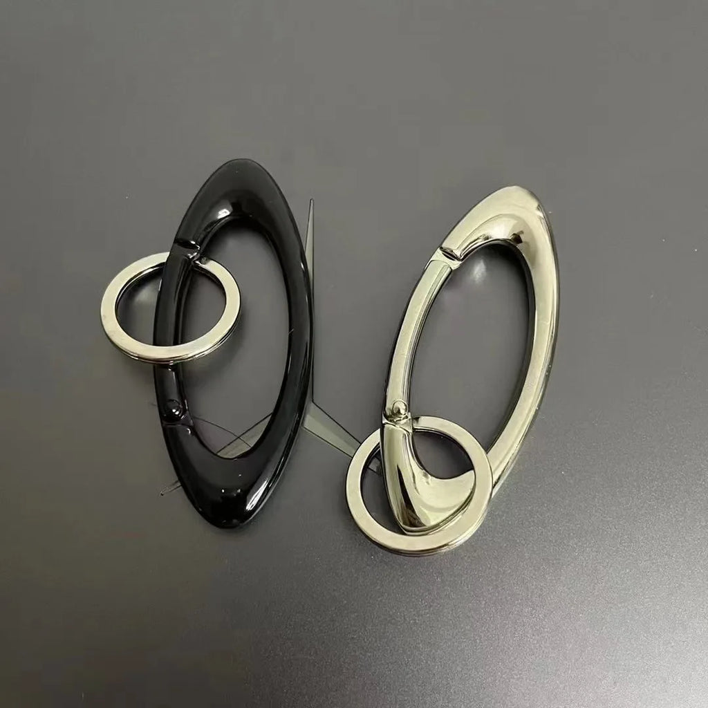 Stainless Steel O Keyring