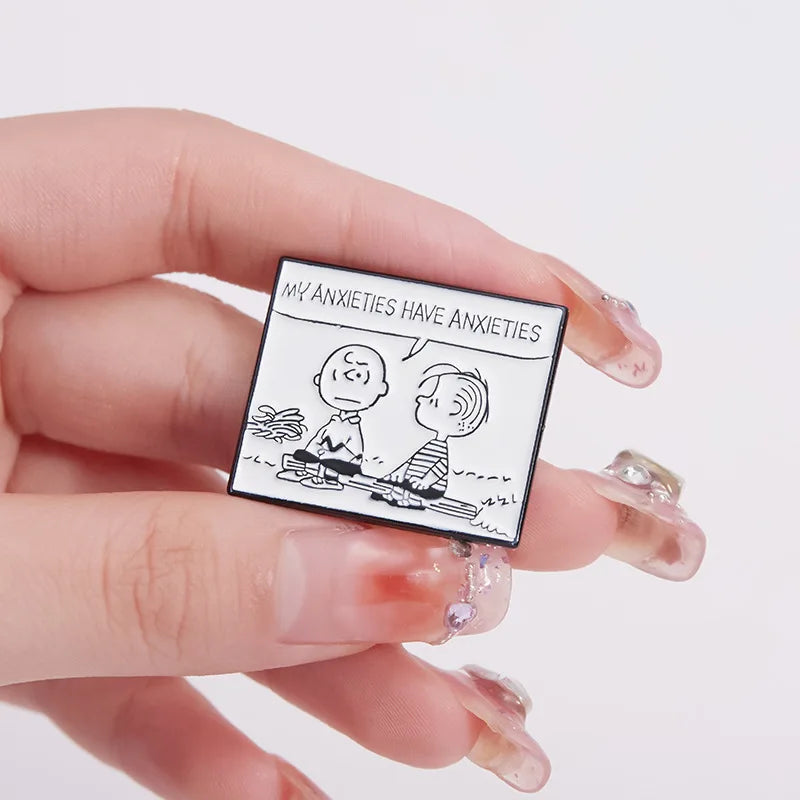 My Anxieties Have Anxieties Enamel Pin