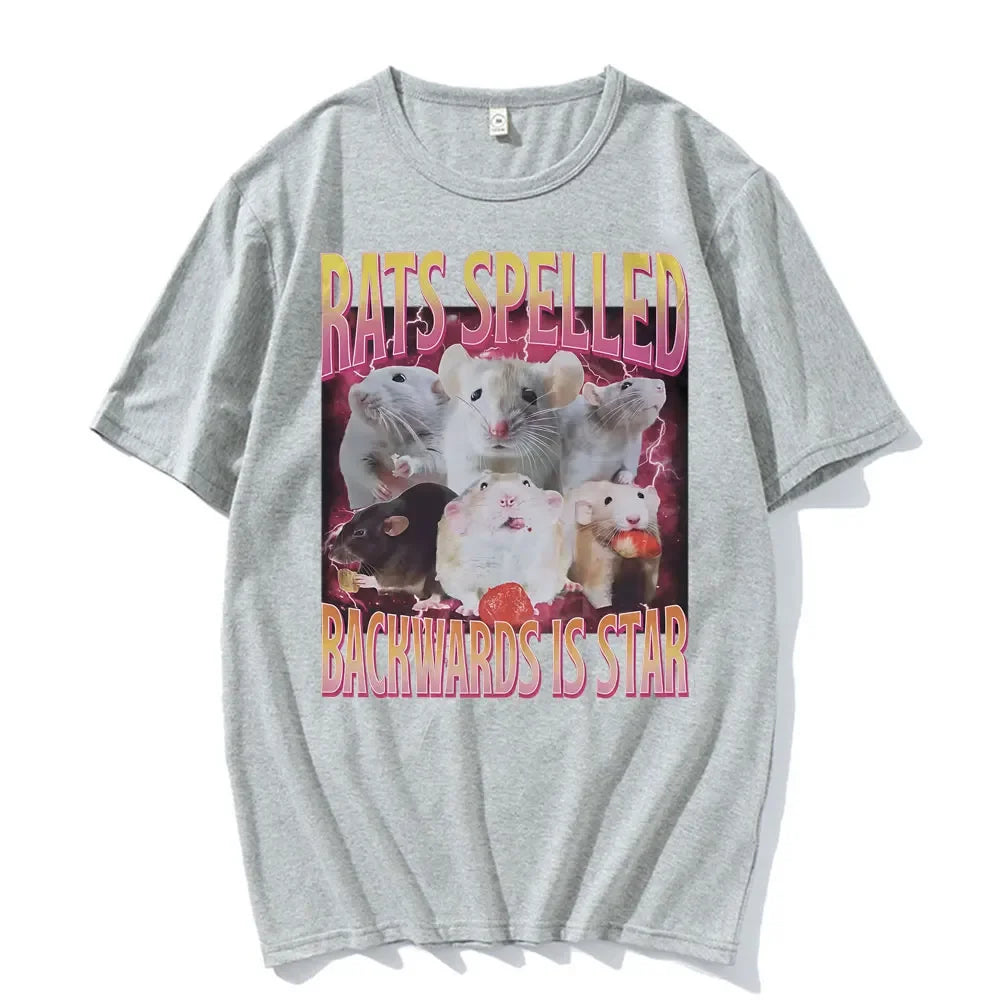 Rats Spelled Backwards Is Star Tee
