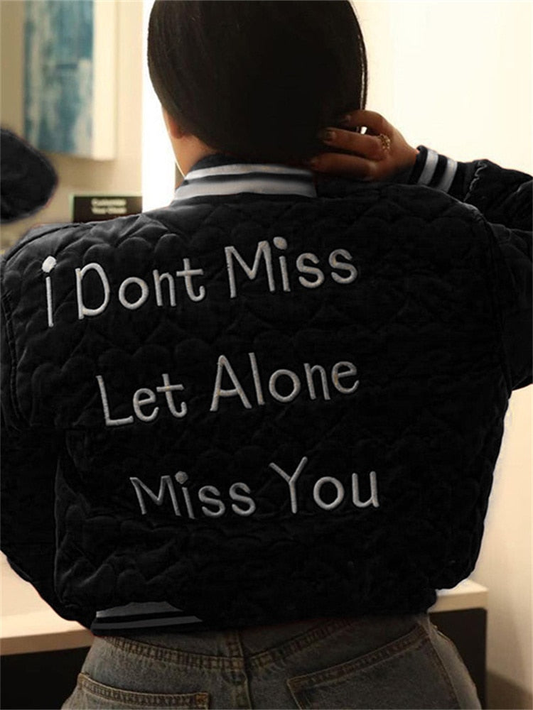 "I Don't Miss, Let Alone Miss You" Heart Bomber