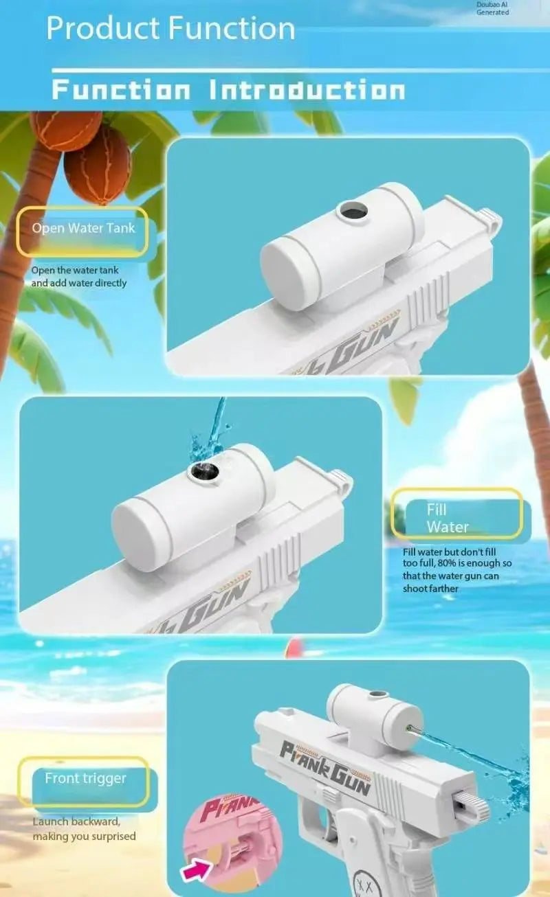 Double-Sided Reverse Water Gun