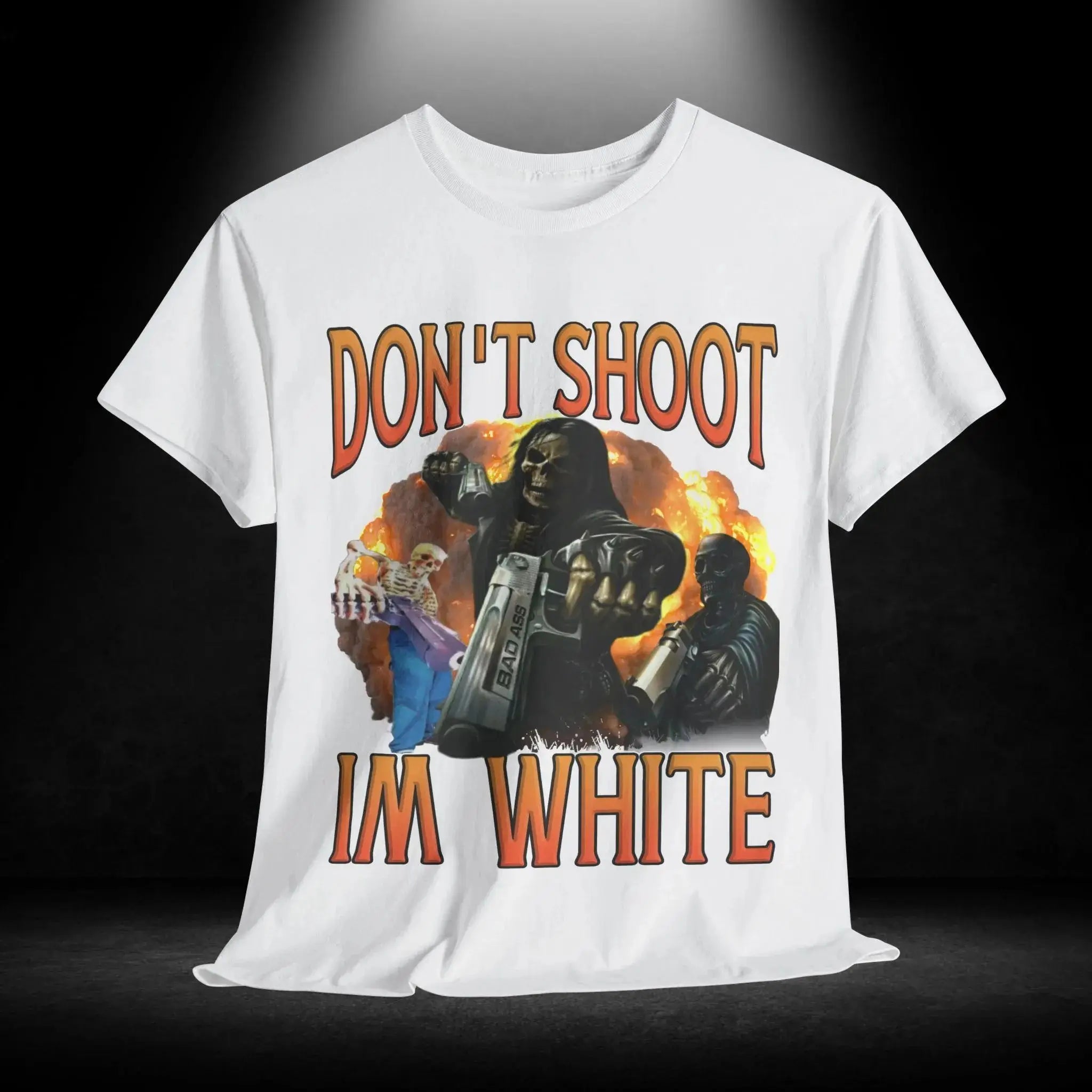 Don't Shoot I'm White Tee