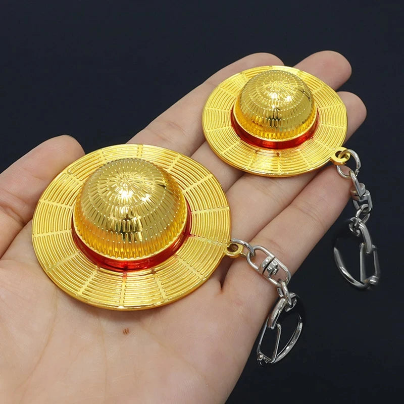 Luffy Straw Hat Keychain