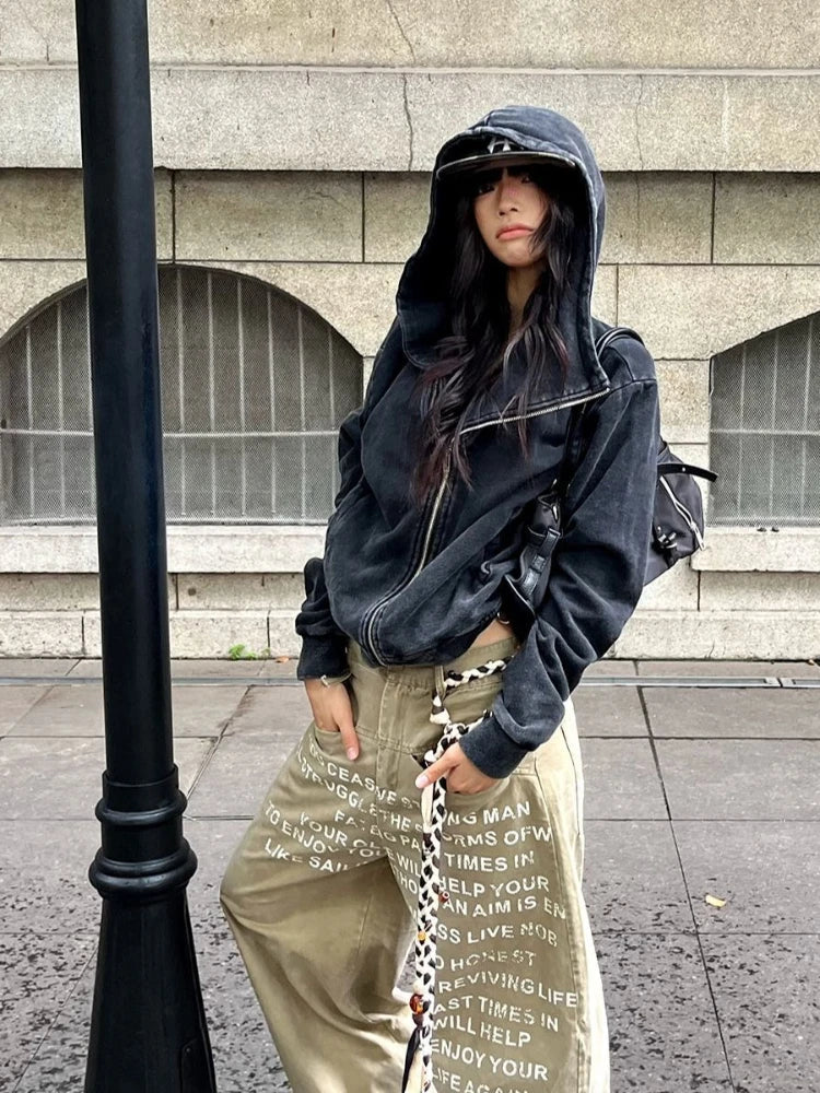 Asymmetrical Y Hoodie