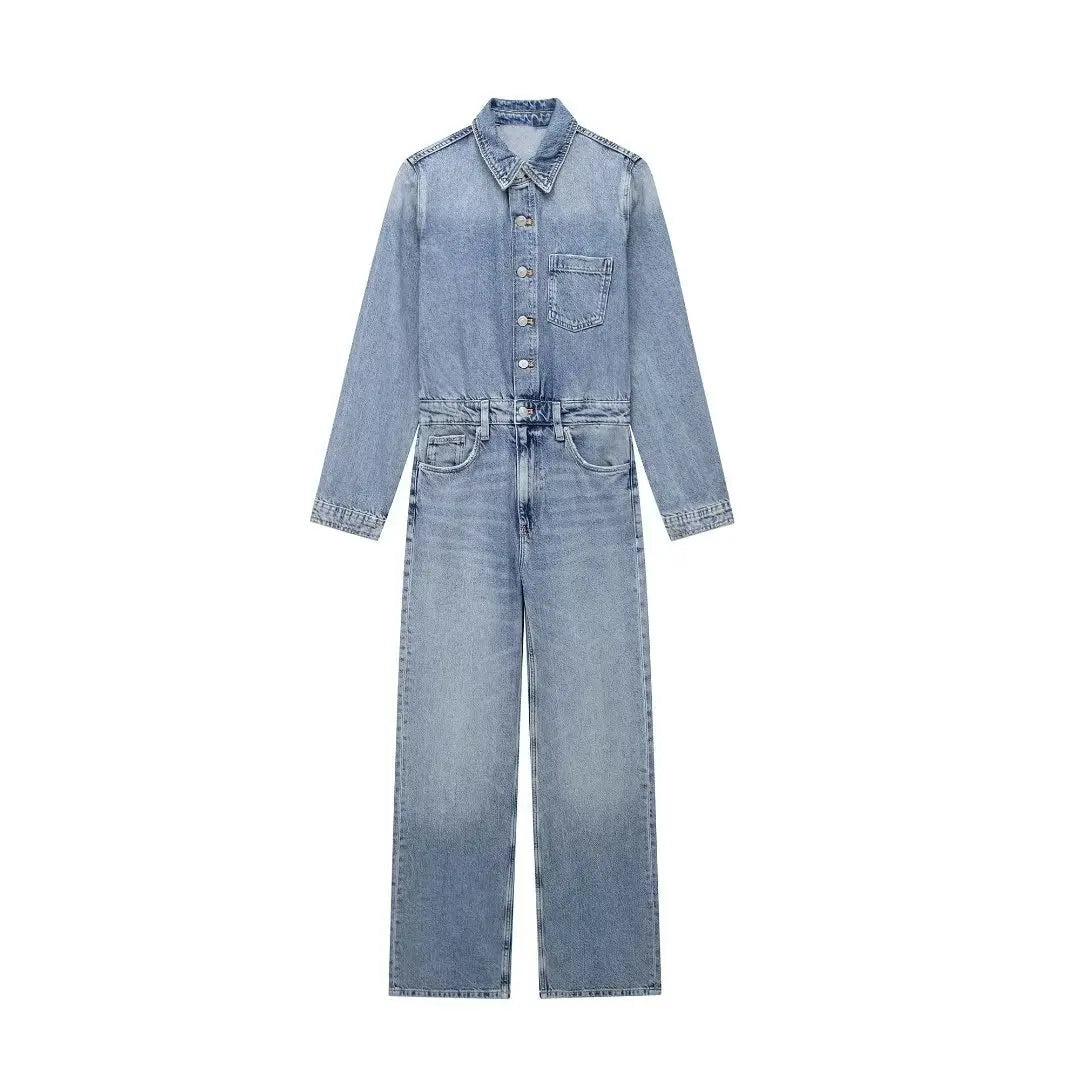 Denim Jumpsuits Jumpsuits Overalls