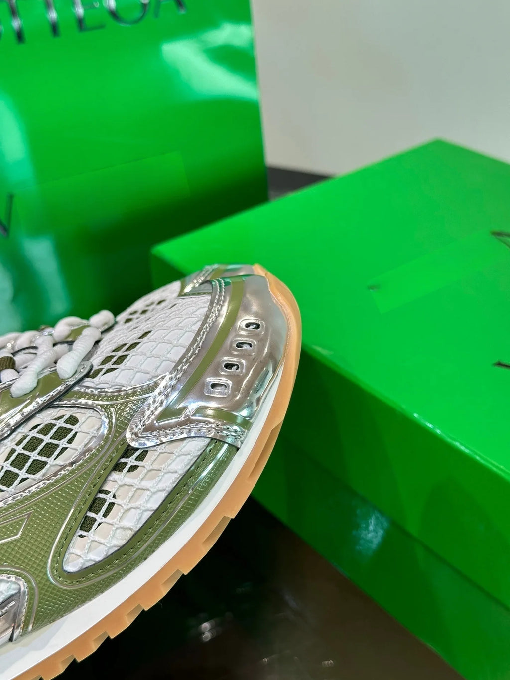 Orbit Metallic Sneakers