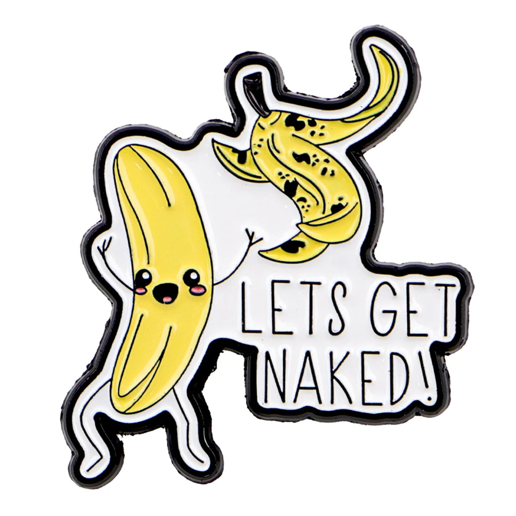 Banana Enamel Pins