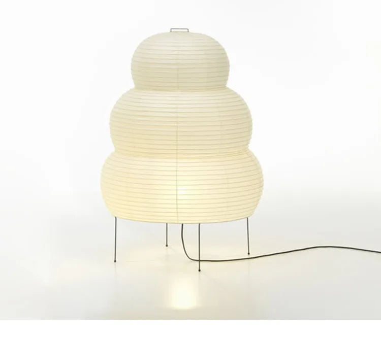 Japanese Akari Wabi-sabi Rice Paper Table Lamp