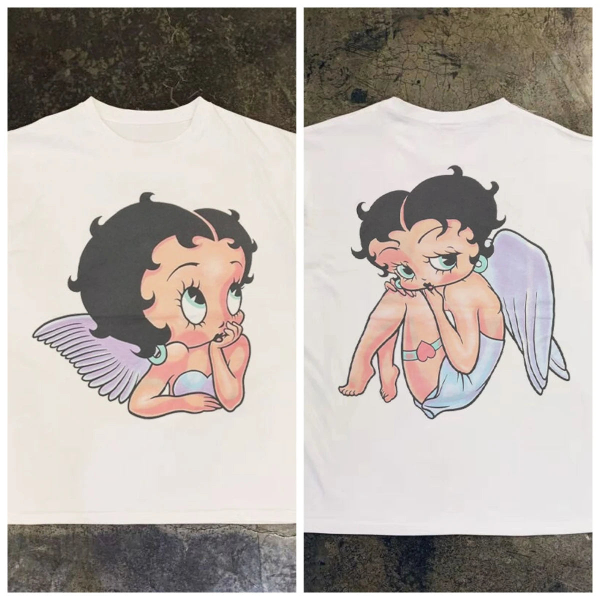 Betty Boop American Short-sleeved Tee