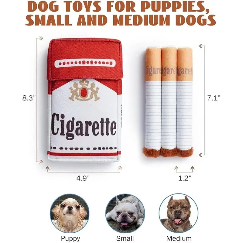 Cigarette Push Dog Toys