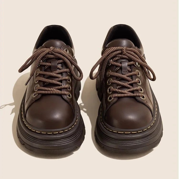 Low Top Leather Boots