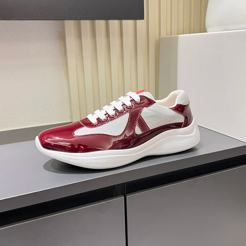 Leather World Cup Sneakers