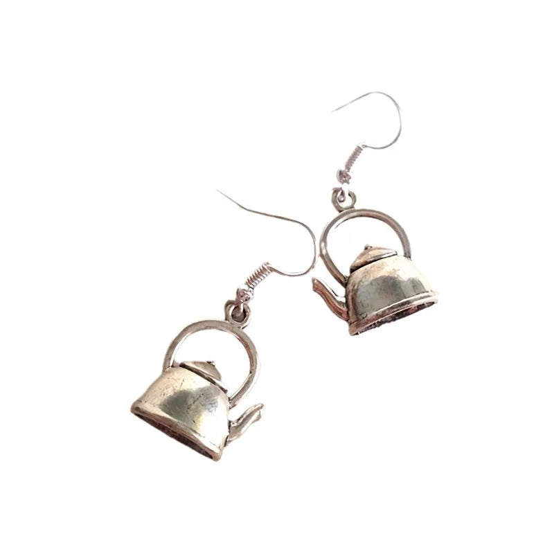 Tea Kettle Earring