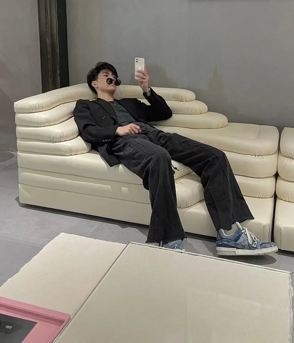 Terrazzo Modular Leather Sofa