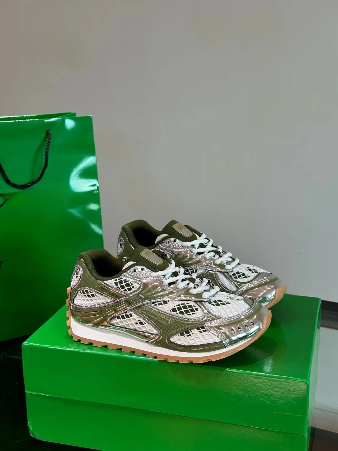 Orbit Metallic Sneakers