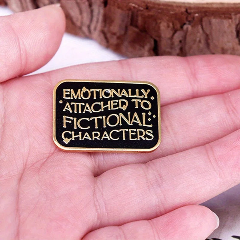 "Emotional Attachment To Fictional Characters" Pins
