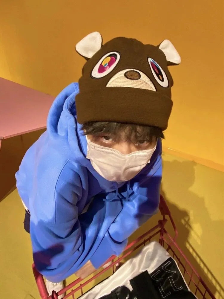 Kanye Graduation Bear Beanie