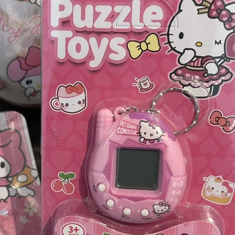 Hello Kitty Tamagotchi Keychain