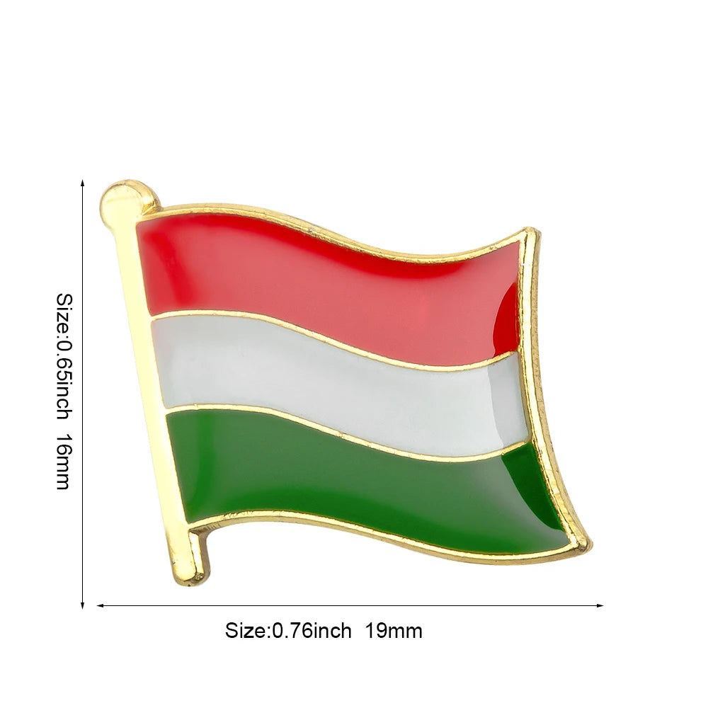 Countries Flag Lapel Pin