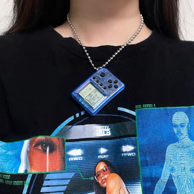 Mini Tetris Necklace