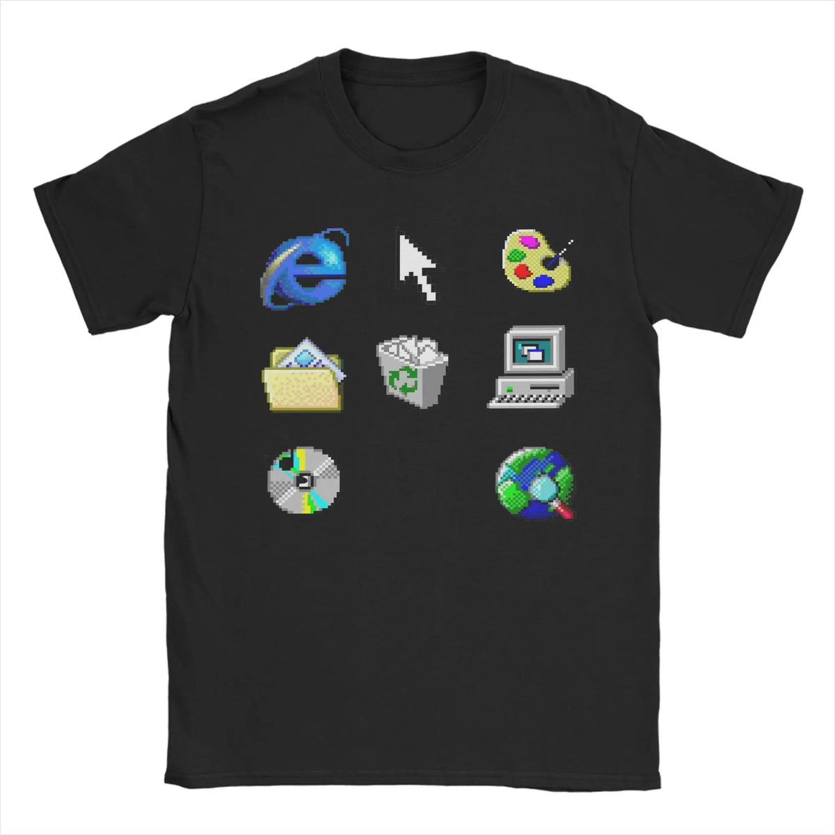 Old Windows 95 Icons Tee