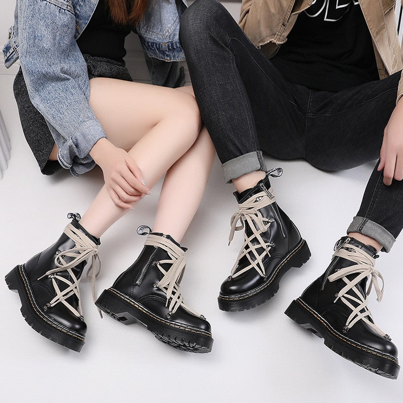 Pentagram Platform Boots