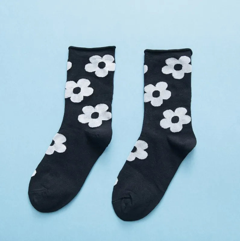Japanese Flower Socks